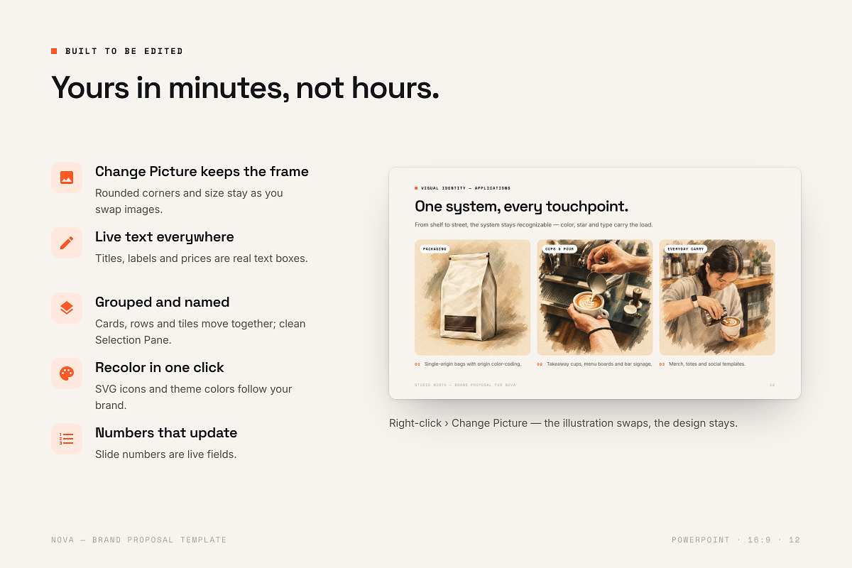 NOVA Proposal PowerPoint Template, a Presentation Template by Deck Atelier (Photo 12 of 13)