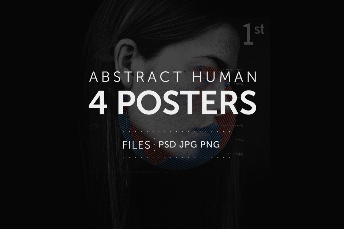 Human~4 Abstract Posters, a Texture Graphic by picnictubesworld (Photo 1 of 5)