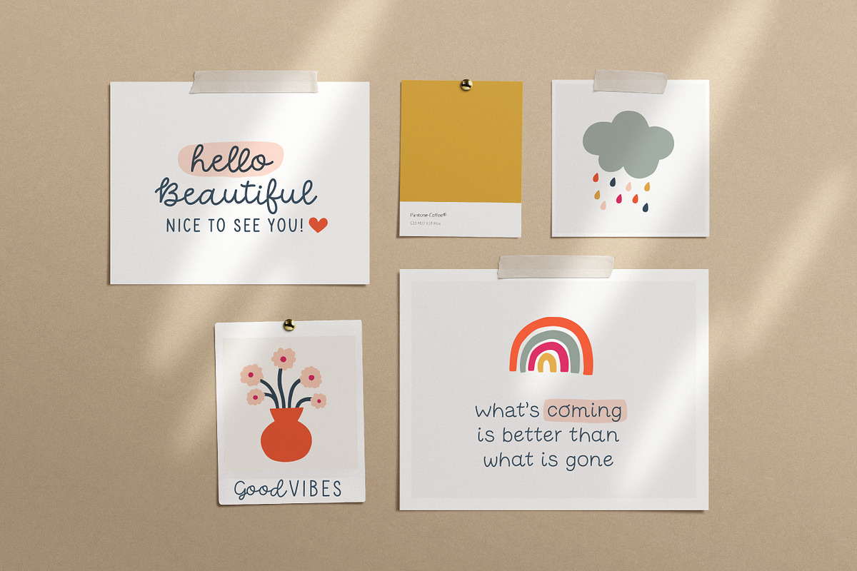 Neatly Said | Font Trio, a Script Font by Point and Poem (Photo 8 of 8)