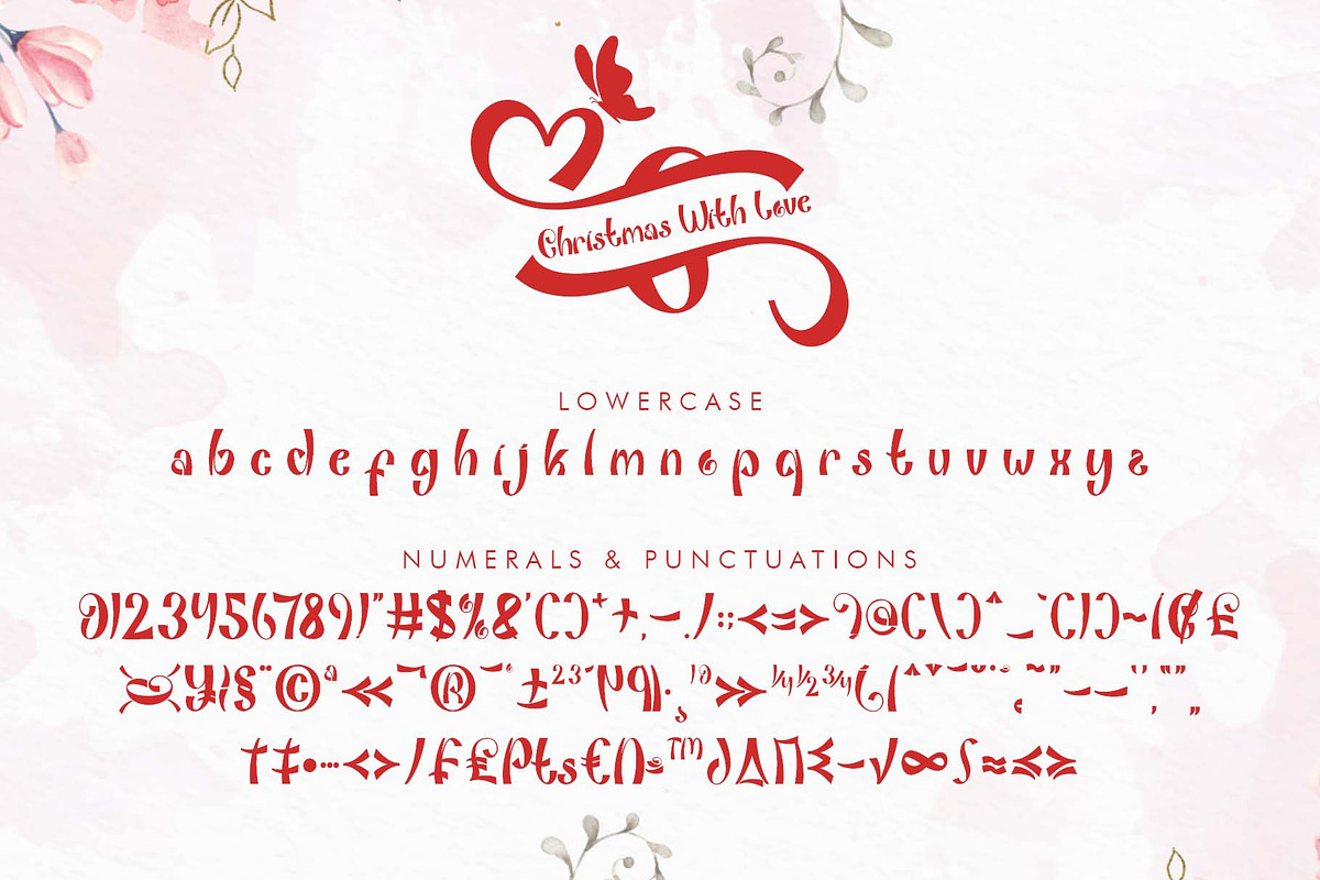 Christmas With Love, a Handwritten Font by Yoga Letter (Photo 6 of 7)
