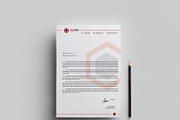 Corporate Letterhead 1 with MS Word, a Stationery Template by ND Design (Thumbnail 4 of 5)