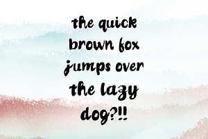 Foxie Gal Handwritten Script Font