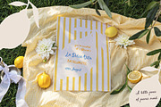 Dolce Picnic Summer Backgrounds, a Background Graphic by lerinartstudio (Thumbnail 7 of 11)