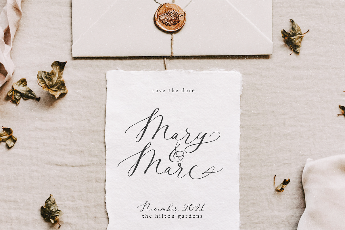 Alysar | Delicate Calligraphy Font, a Script Font by KA Designs (Photo 9 of 24)