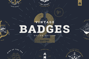 Vintage Badges vol 2