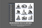 18 Building Logos Templates, a Branding & Logo Template by Art Design (Thumbnail 10 of 11)