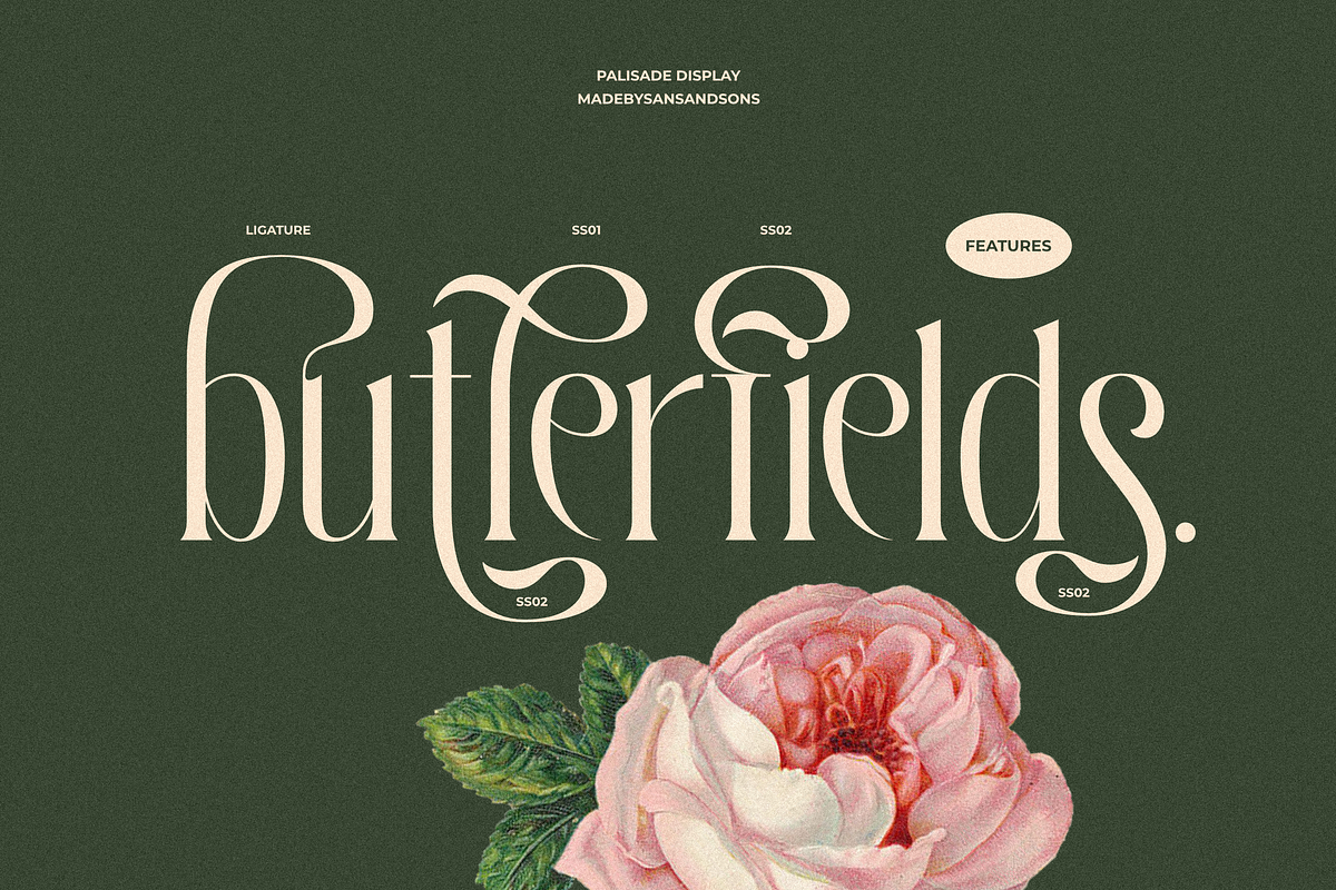Palisade Display Font, a Serif Font by Sans & Sons (Photo 5 of 10)