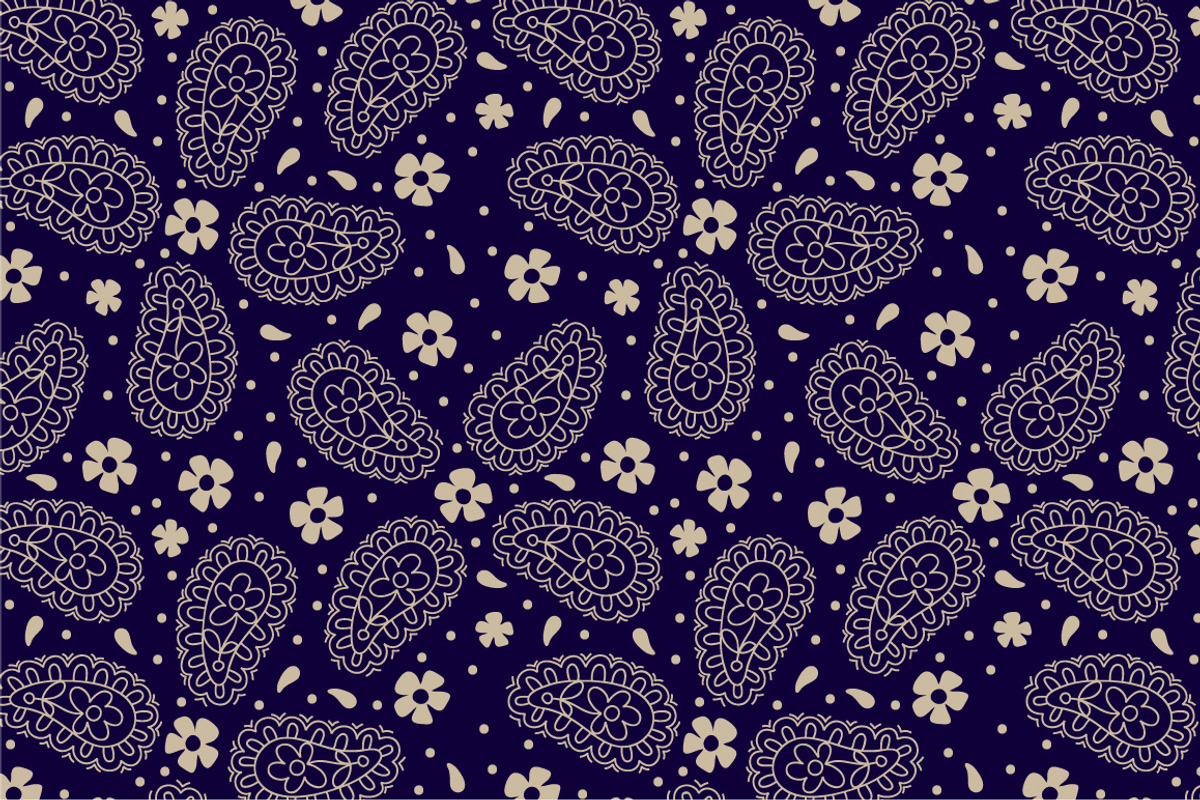 2 Paisley Patterns, a Pattern Graphic by Sunny_Lion