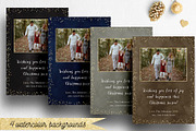 Christmas Card Template Photoshop 03, a Card Template by Nifty Template Studio (Thumbnail 5 of 10)