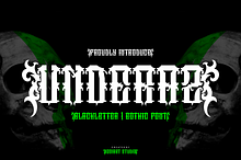 Underaz - Blackletter Font