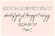 Script Elantris, a Handwritten Font by Adalin (Thumbnail 4 of 5)
