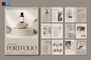 Product Designer Portfolio Template, a Brochure Template by BrandPacks
