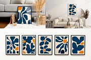Set of abstract Blue Yellow Flower, a Decorative Illustration by Vibrand Studio (Thumbnail 8 of 8)