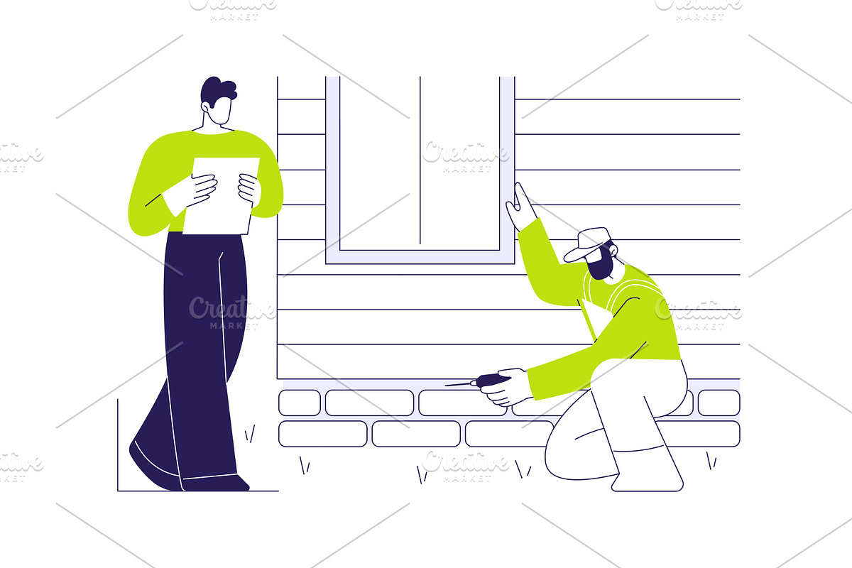 Foundation inspection abstract, an Object Illustration by Visual Generation