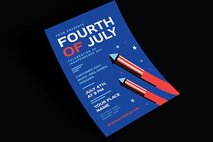 Fourth Of July Celebration Flyer