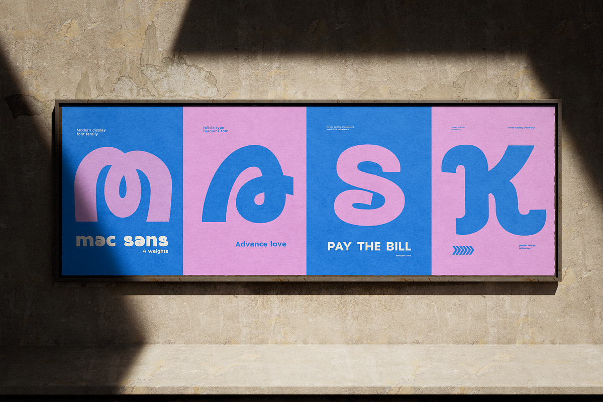 Mac Sans | Display Sans Serif Font, a Sans Serif Font by Jolicia Type (Photo 9 of 11)
