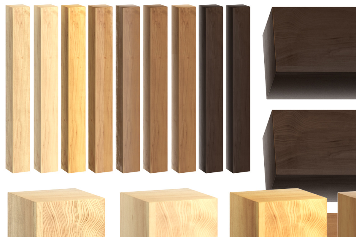 Wooden beams. Collection of images, an Object Graphic by Kuzavok (Photo 2 of 5)