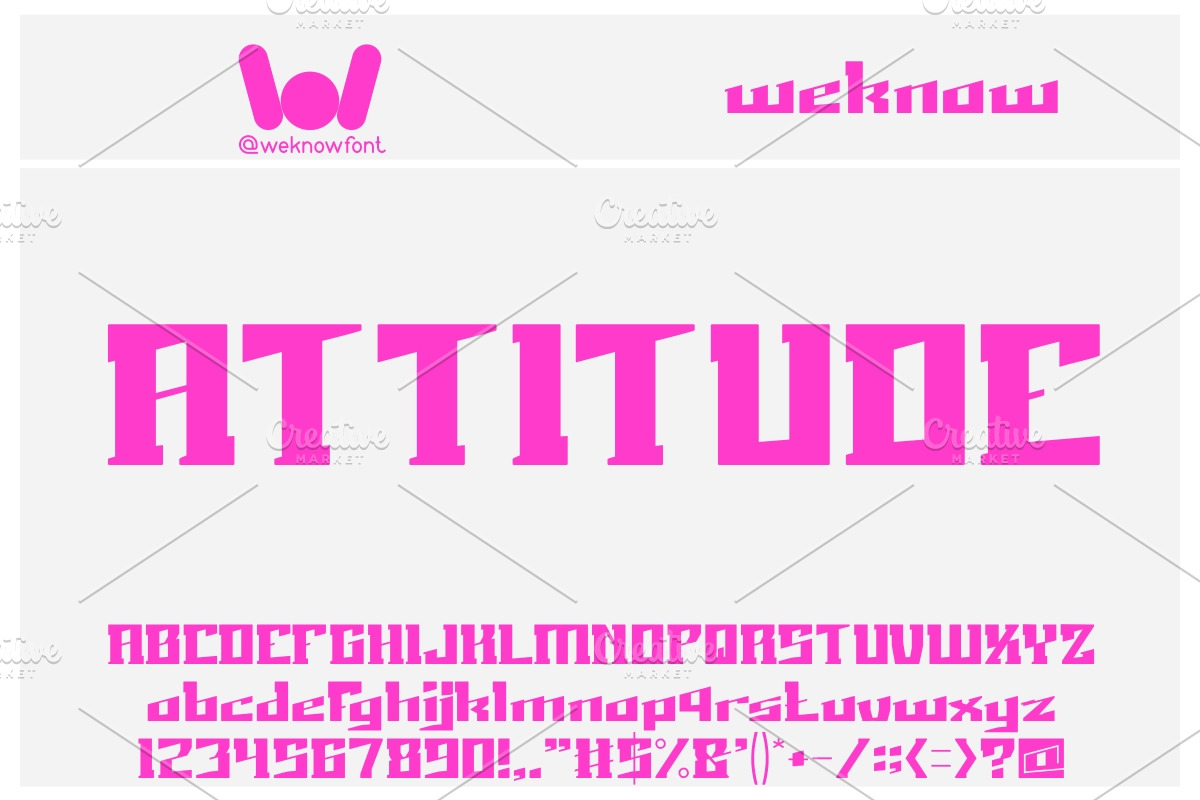 Just Do Right font, a Font by weknow (Photo 4 of 5)