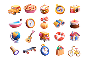 Journey 3D Icons, a 3D by Craftwork (Thumbnail 5 of 5)