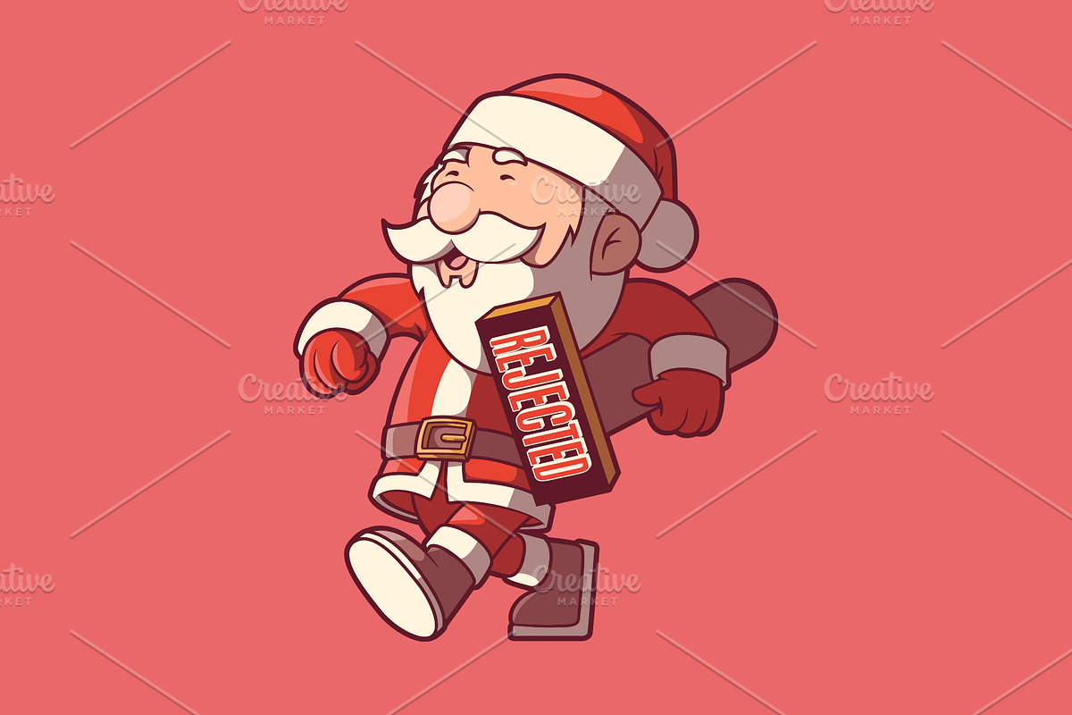 Rejected Santa!, a Seasonal Illustration by pedrors (Photo 2 of 3)