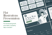 Flat Illustration Canva Presentation, a Presentation Template by Palm Creatives (Thumbnail 2 of 8)