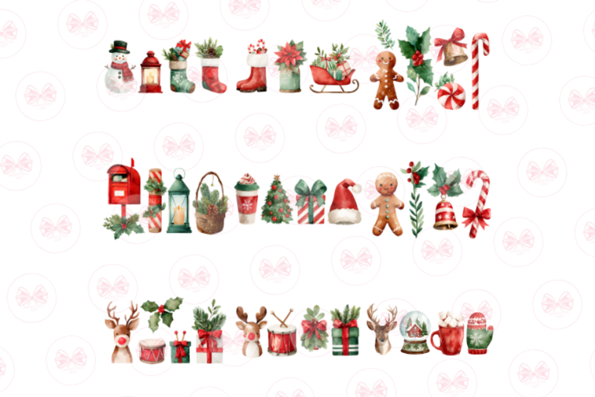 Watercolor Christmas Designs, an Illustration by Markicha Art (Photo 5 of 7)