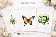 70s Retro Floral Sublimation PNG, an Illustration by Artnoy (Thumbnail 5 of 8)