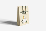 Paper Bag Mockup, a Merchandise Mockup by bimockup (Thumbnail 6 of 6)