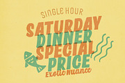 Picsue; Script and Sans Font Duo, a Script Font by Eko Bimantara (Thumbnail 3 of 20)