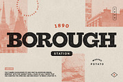 Handbill: letterpress type family, a Slab Serif Font by Polymath (Thumbnail 3 of 14)