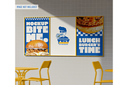 Fast Food Branding Scene Mockup, a Packaging Mockup by Mockthethics. (Thumbnail 10 of 13)