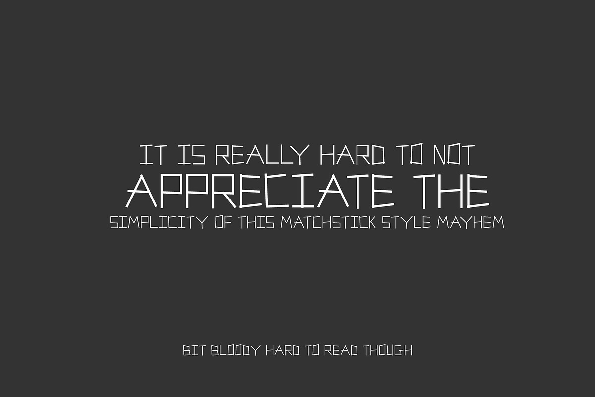 Sticky Sticky | Display Font, a Sans Serif Font by Supersimbo © (Photo 2 of 7)