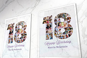 18th Birthday Photo Collage Poster, a Poster Template by Godserv Designs (Thumbnail 10 of 14)
