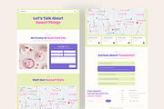 Portfolio Website UI Figma Template, an UI Kit Template by peterdraw (Thumbnail 6 of 6)
