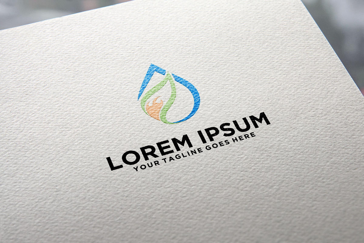 BioFuel minimalist line logo design, a Branding & Logo Template by REDVY CREATIVE