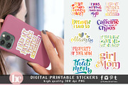 Sarcastic Mom Stickers PNG EPS, a Technology Illustration by TheBlackCatPrints (Thumbnail 2 of 4)