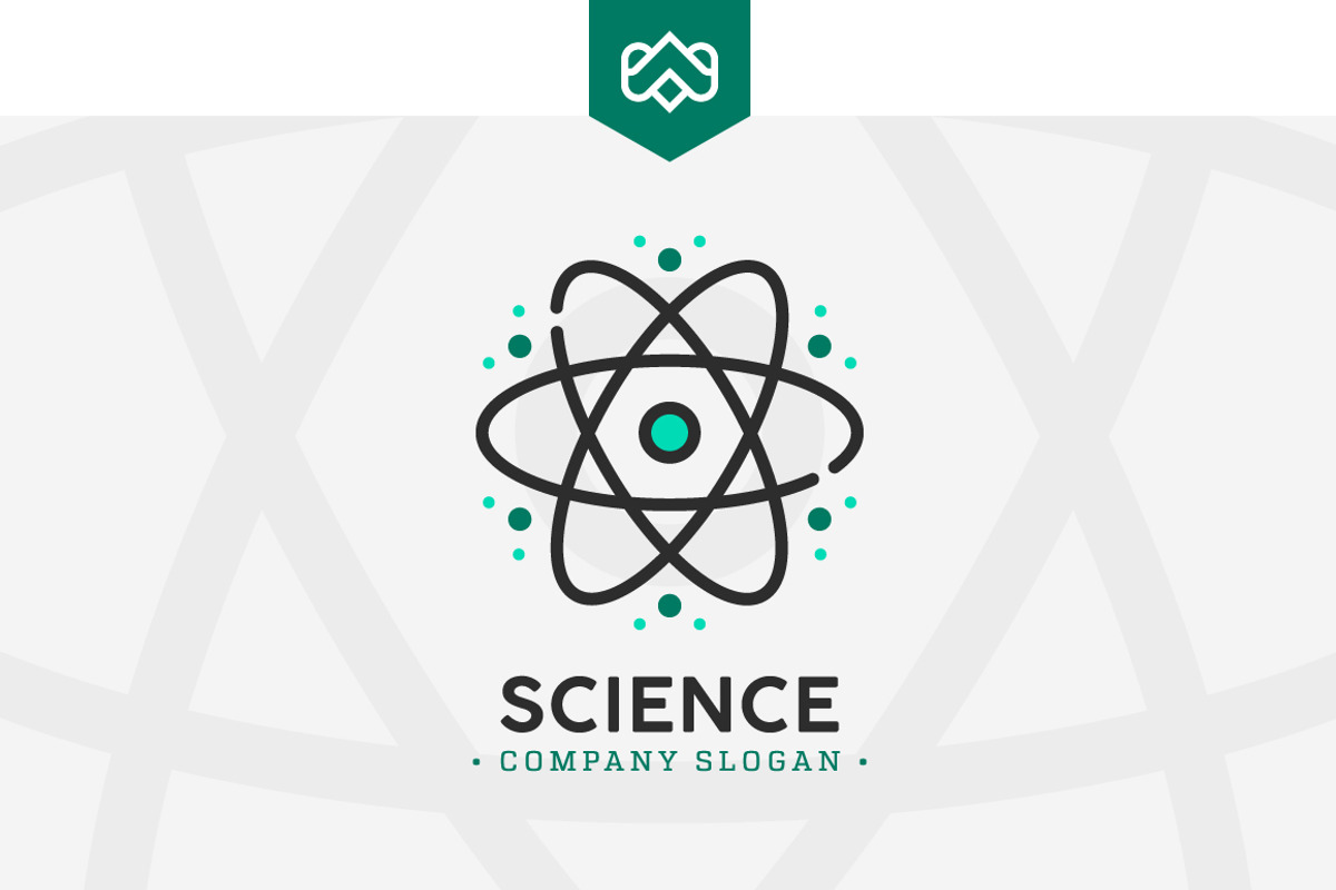 Atom Logo, a Branding & Logo Template by MAOV (Photo 1 of 5)