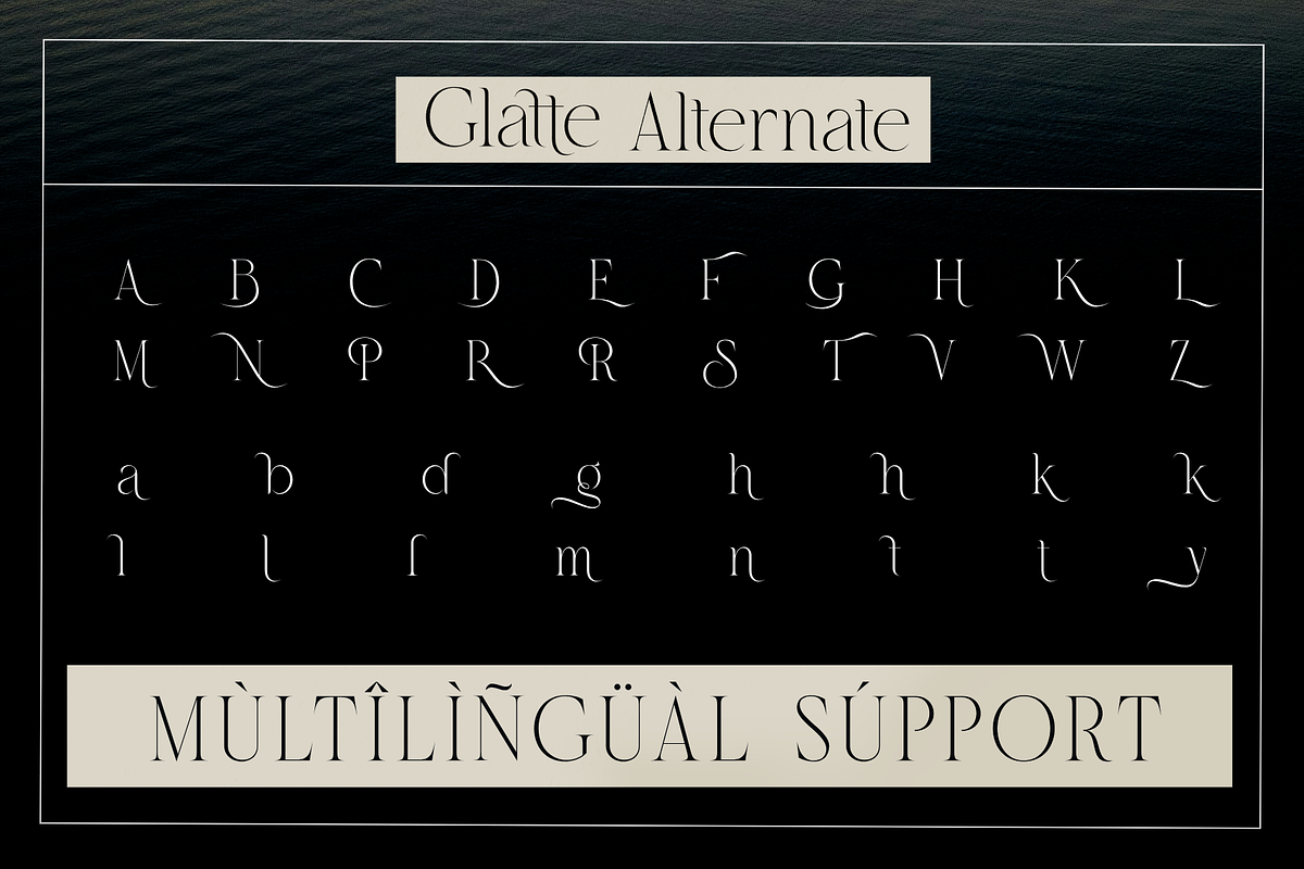 Glatte Ligature Serif Font, a Serif Font by Dylla_studio (Photo 10 of 11)