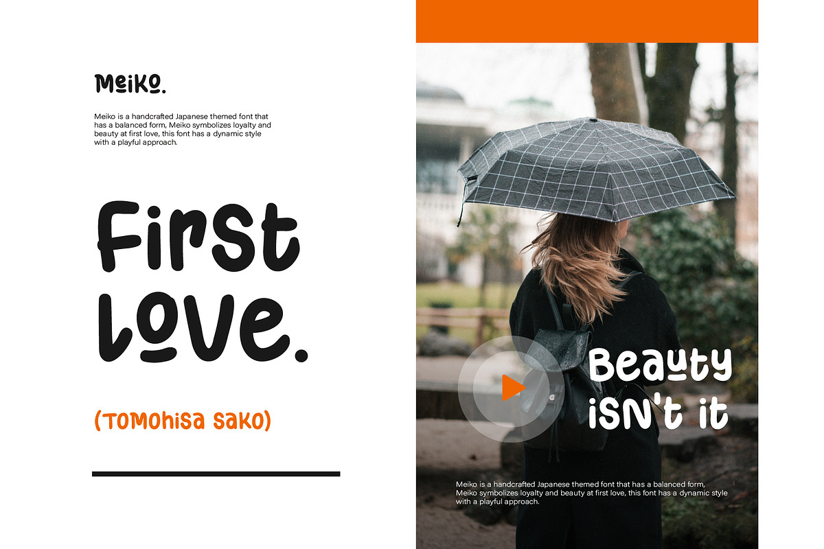 Meiko Font, a Script Font by Phoenix Dungeon (Photo 5 of 9)