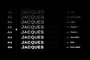 Jacques Pro Display Typeface, a Sans Serif Font by Foxtype (Thumbnail 6 of 9)