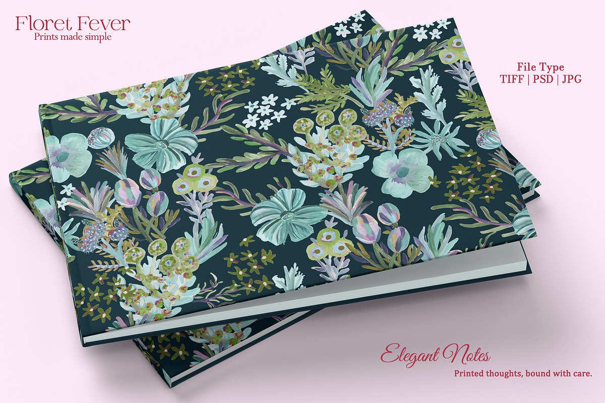 Floret Fever Prints & Patterns, a Pattern Graphic by GND ART STUDIO (Photo 6 of 8)