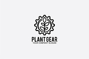 plant gear logo, a Branding & Logo Template by shazi (Thumbnail 2 of 3)