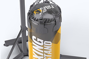 Boxing Bag Stand Mock-Up, a Product Mockup by DesignRushMarket (Thumbnail 5 of 7)