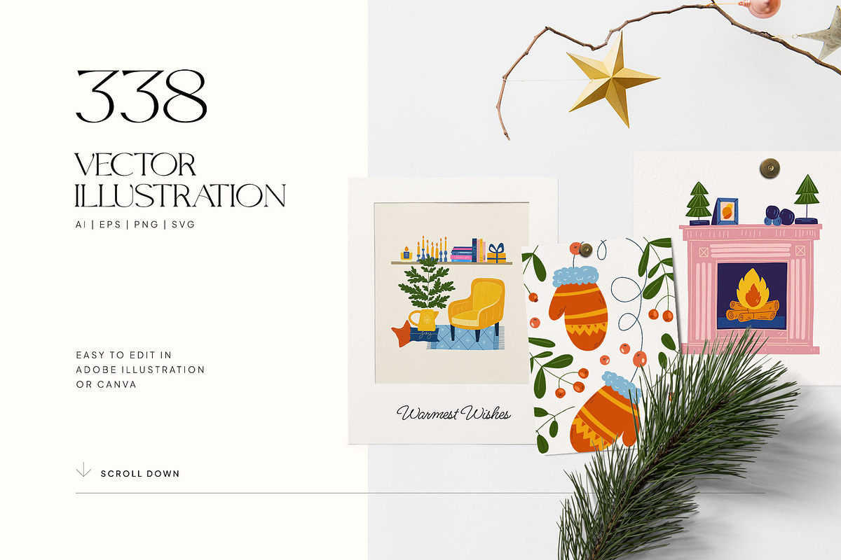 Christmas | Creator Kit, a Decorative Illustration by KetteCreate (Photo 18 of 21)