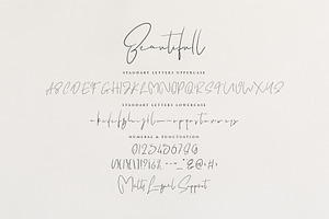 Berlleigh Beautifull - Font Duo