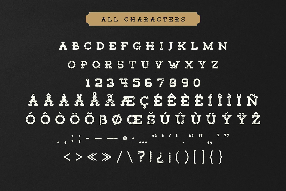 Tigreal Font Family + Illustrations preview 3