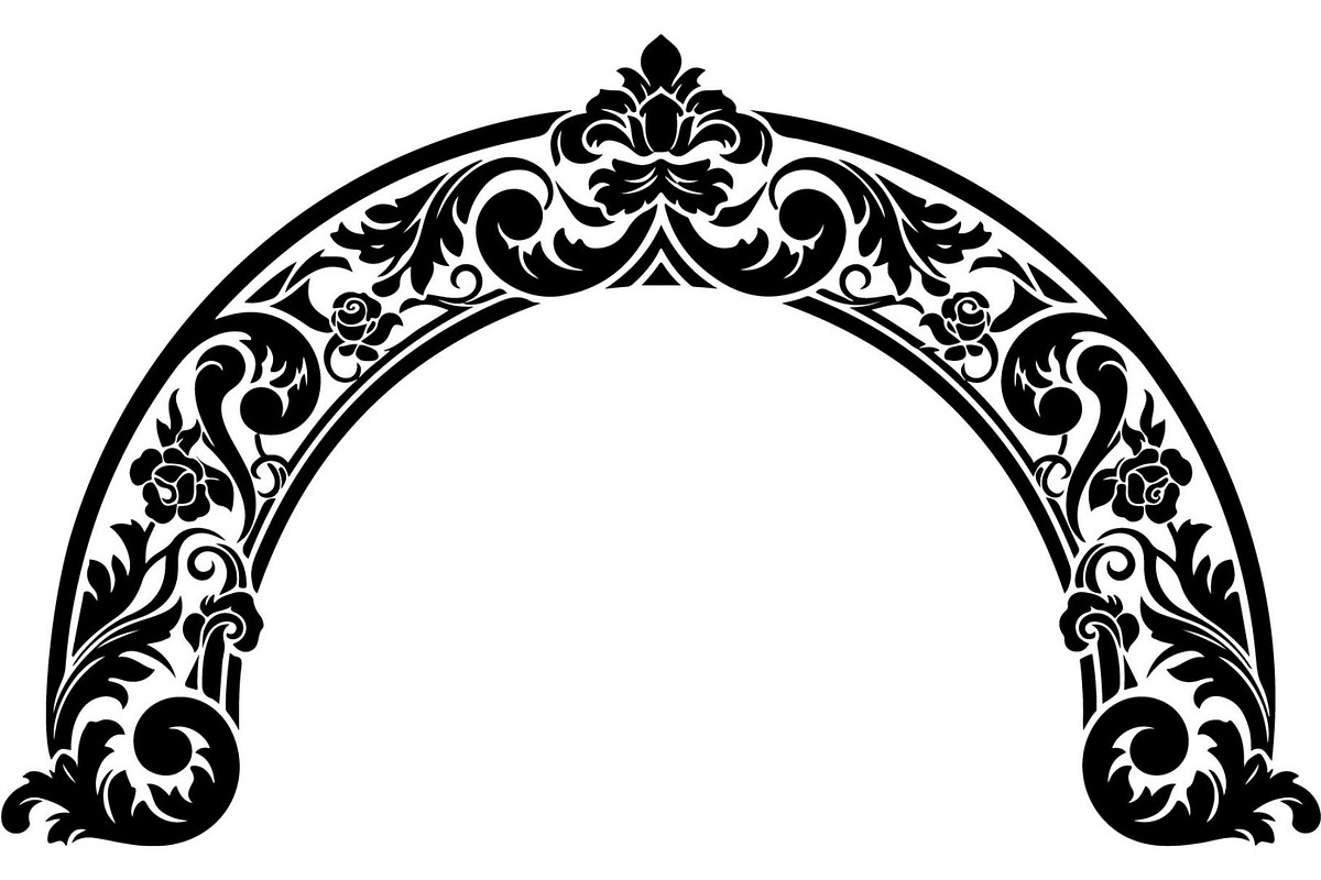 Arabic Ornamental Arch Vector, a Decorative Illustration by Designer_Momina (Photo 7 of 14)