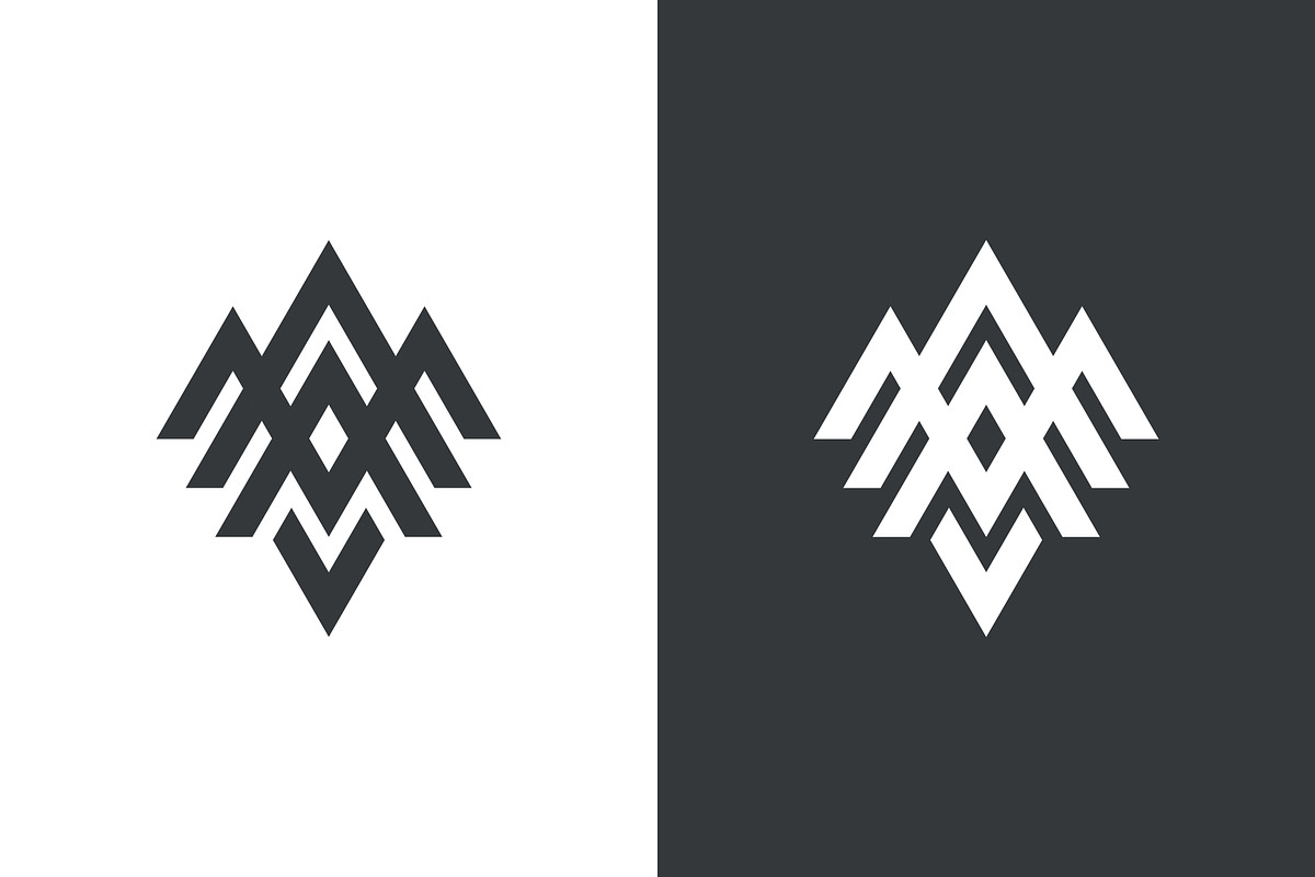 Letter M Minimalist Logo Design, a Branding & Logo Template by Artnivora.Std (Photo 3 of 3)