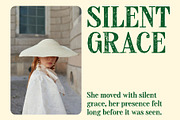 CS Lobelia Stamp, a Serif Font by Craft Supply Co. (Thumbnail 5 of 8)