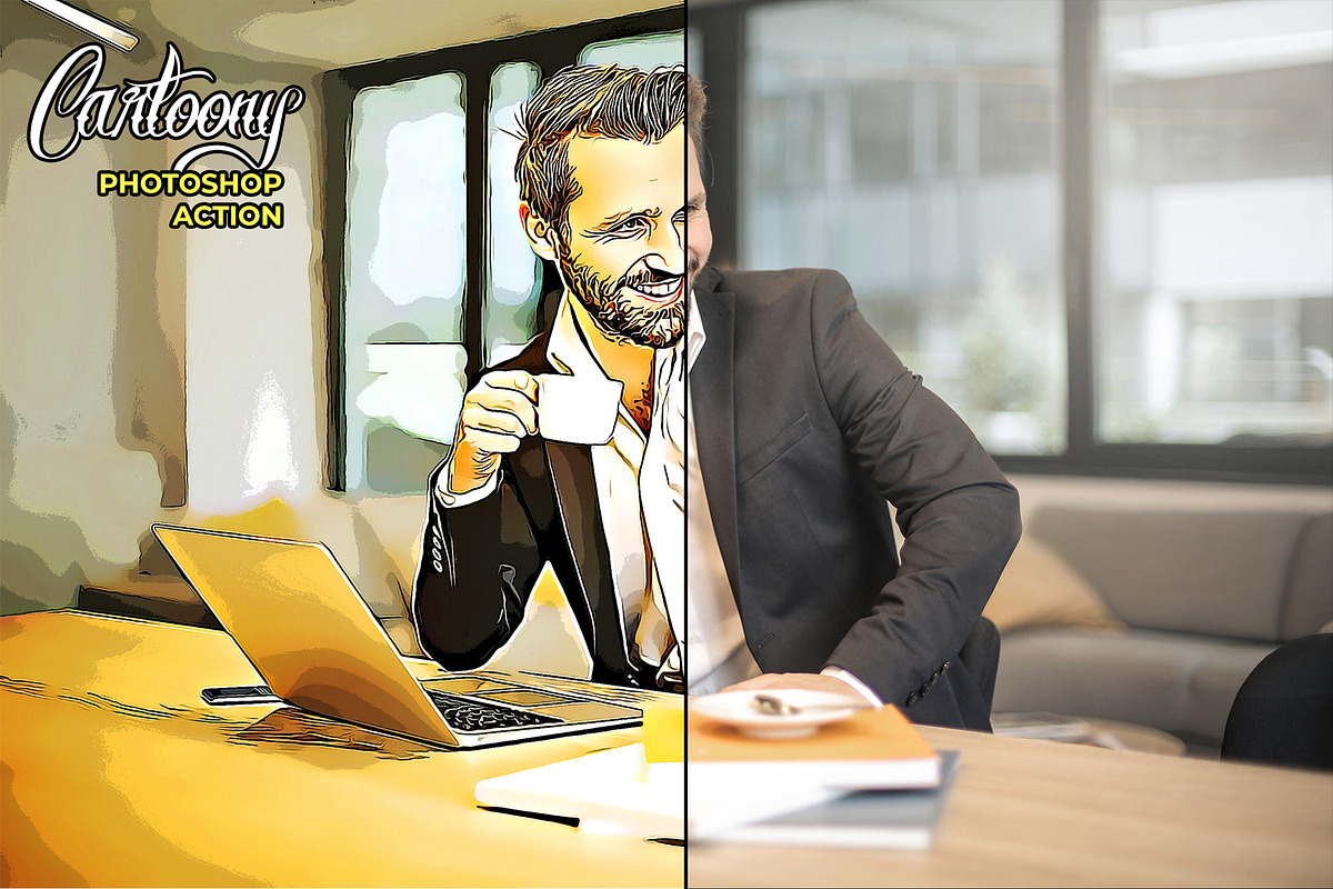 Cartoony Photoshop Action, an Action Add-On by KnightWipers (Photo 3 of 6)